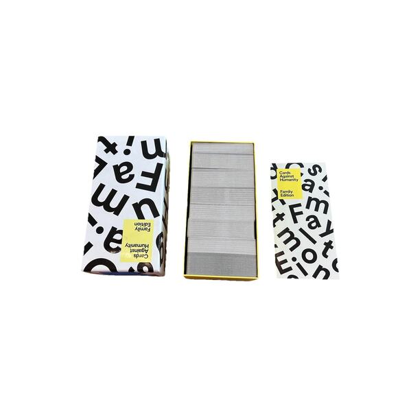 CARDS AGAINST HUMANITY- FAMILY EDITION- 600 CARDS- HILARIOUS - Picture 3 of 4